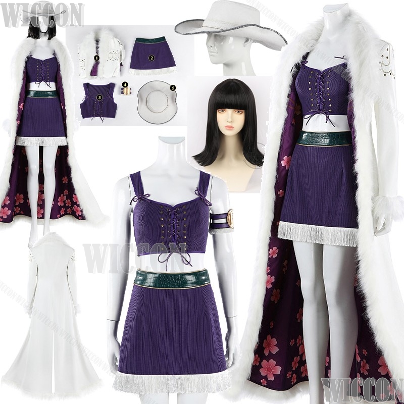 Cosplay Anime White Hair - Kostum Cosplay Nico Anime Movie Robin