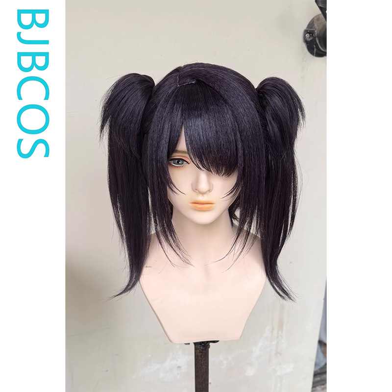 Anime Cosplay Black Girl - Wig Bergaya ‌ Wig Cosplay Ame