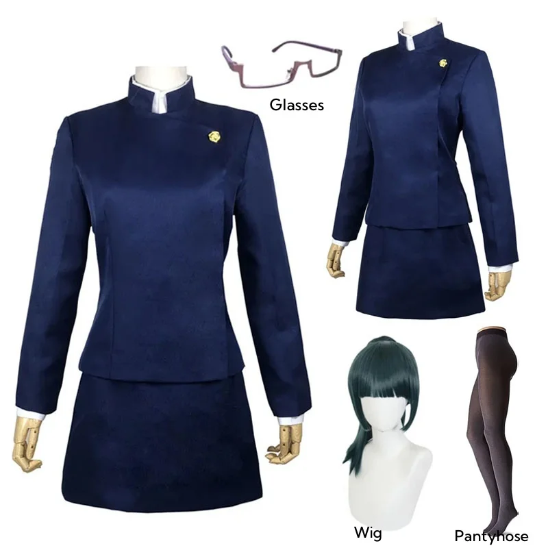 Jujutsu Kaisen Uniform - Kostum Cosplay Jujutsu Kaisen Maki Zenin