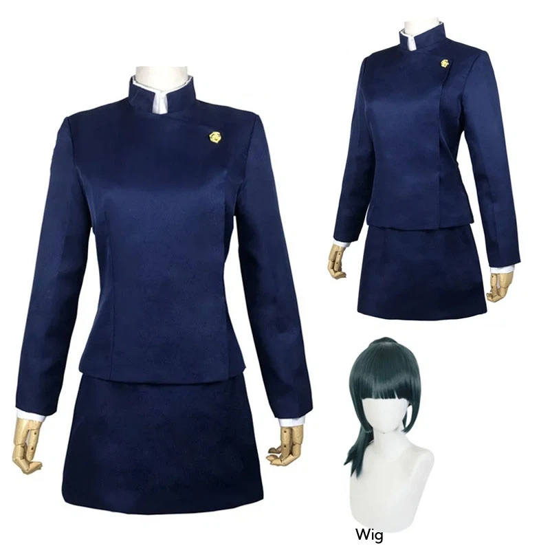 Jujutsu Kaisen Uniform - Kostum Cosplay Jujitsu Kaisen Maki Zenin