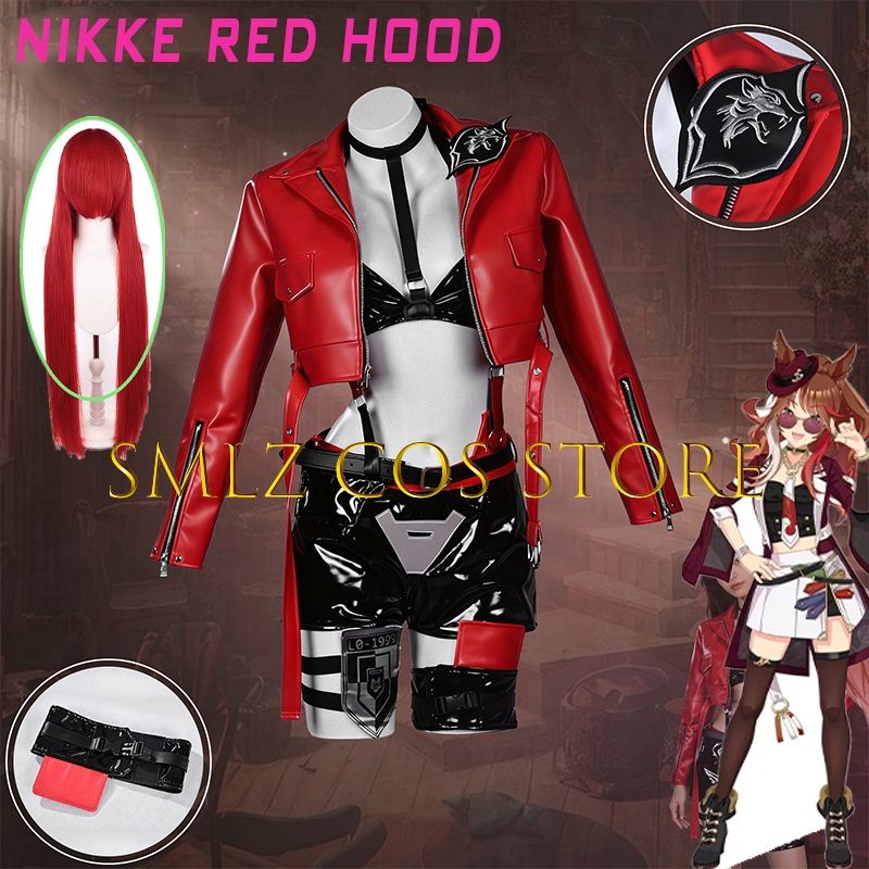 Anime Cosplay Red - Kostum Cosplay Game Nikkee Red Rapi