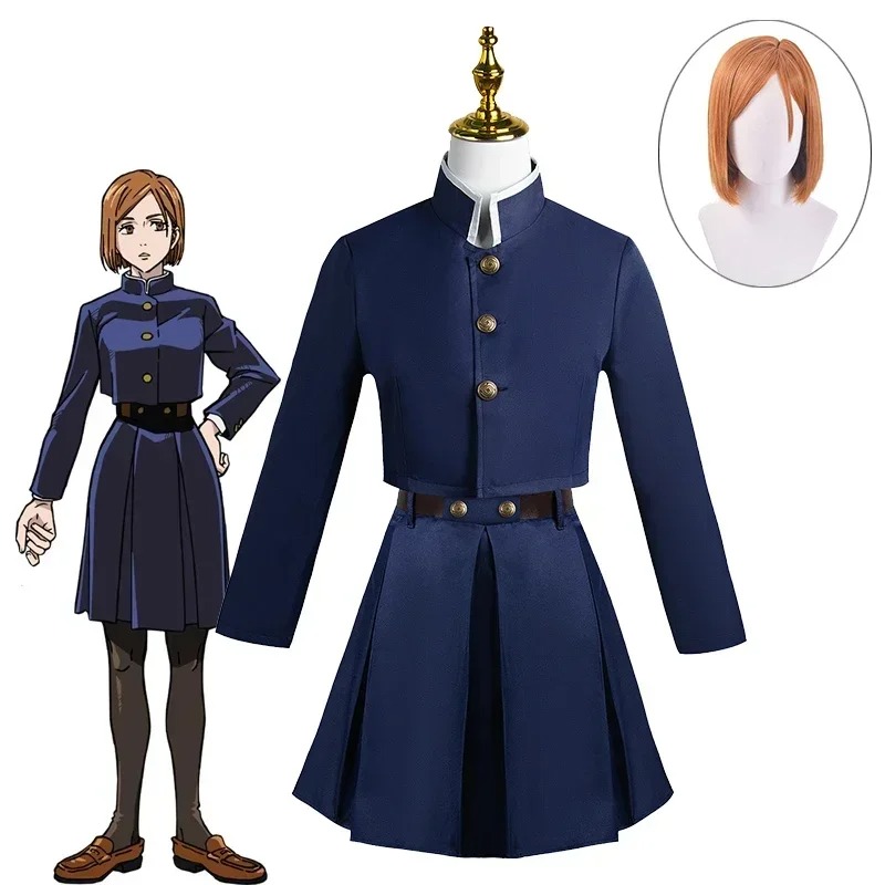 Jujutsu Kaisen Uniform - 2026 Jujutsu Kaisen Kugisaki Nobara Kostum