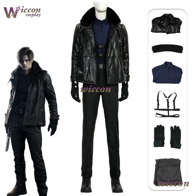 Anime Cosplay Japanese - Kostum Cosplay Leon·S·Kennedy dari Resident Evil,