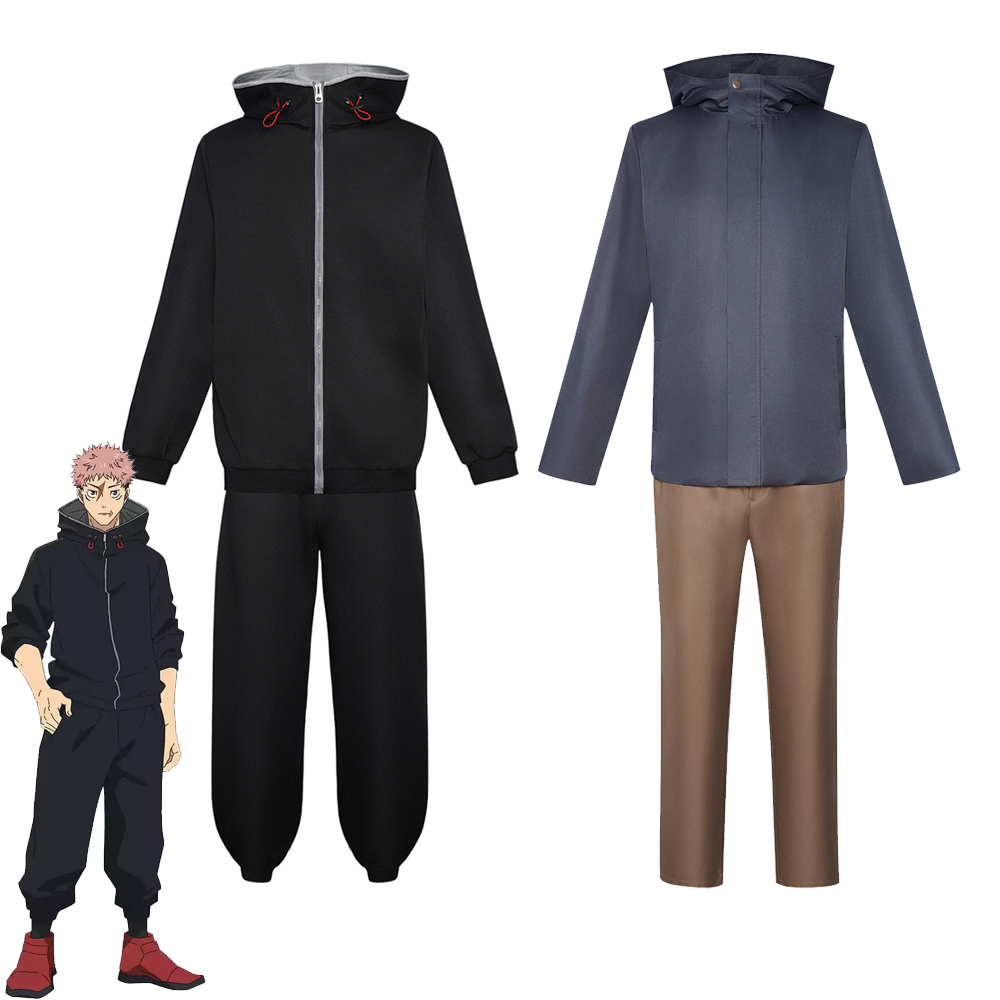 Jujutsu Kaisen Uniform - Kostum Cosplay Anime Jepang Jujutsu Kaisen