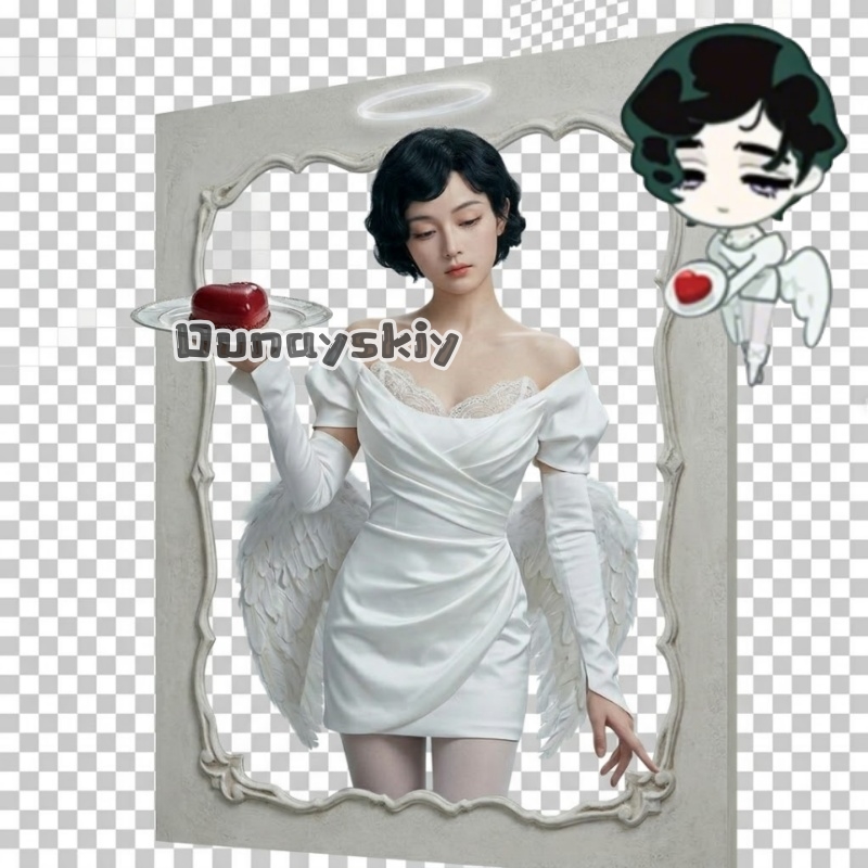Cosplay Anime White Hair - Sua Pakaian Baru Diagram Kostum Cosplay