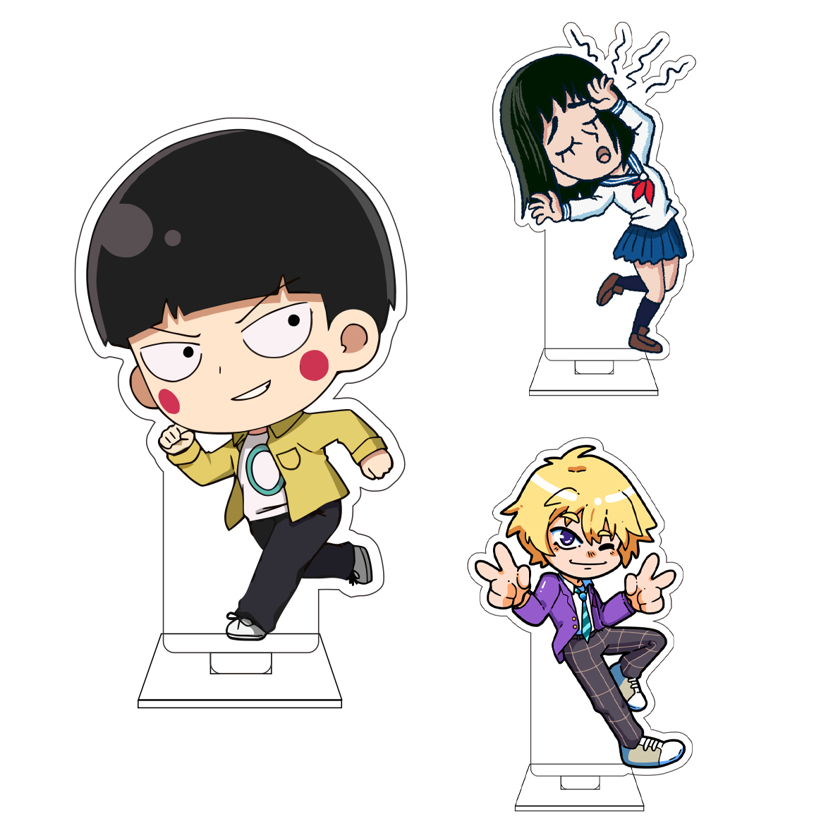 10CM Anime Mobu Saiko Hyaku Co - Anime Cosplay Roleplay ulasan dan harga
