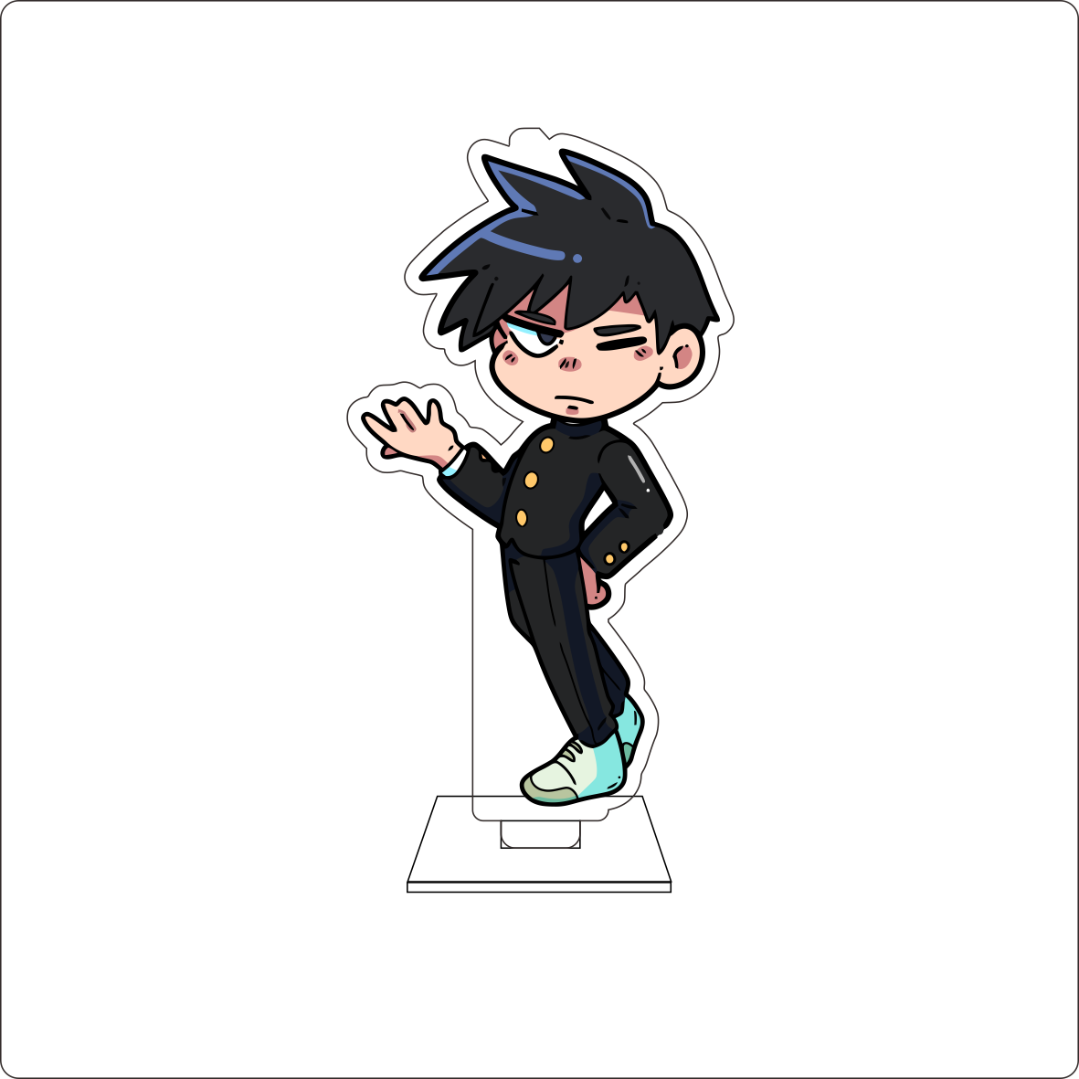 10CM Anime Mobu Saiko Hyaku Co - Anime Cosplay Roleplay ulasan dan harga