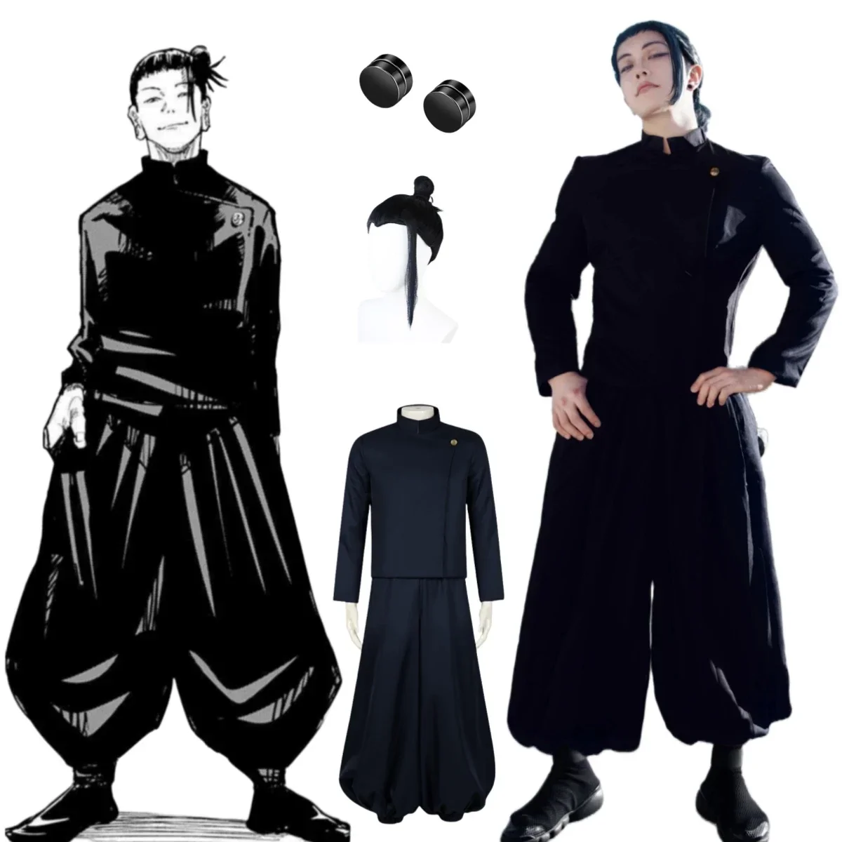 Kostum Anime Cosplay Jujitsu K - Jujutsu Kaisen Uniform ulasan dan harga