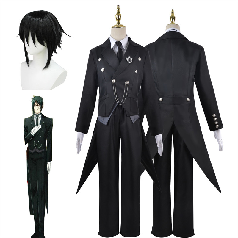 Black Butler Sebastian Michael - Anime Cosplay Japanese ulasan dan harga