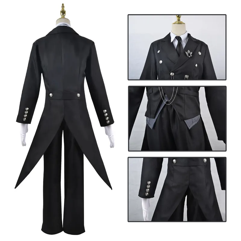 Black Butler Sebastian Michael - Anime Cosplay Japanese ulasan dan harga