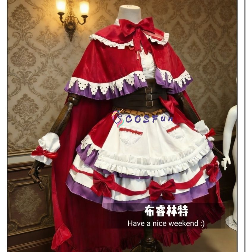 PriPara Manaka Laala Little Re - Anime Cosplay Red ulasan dan harga