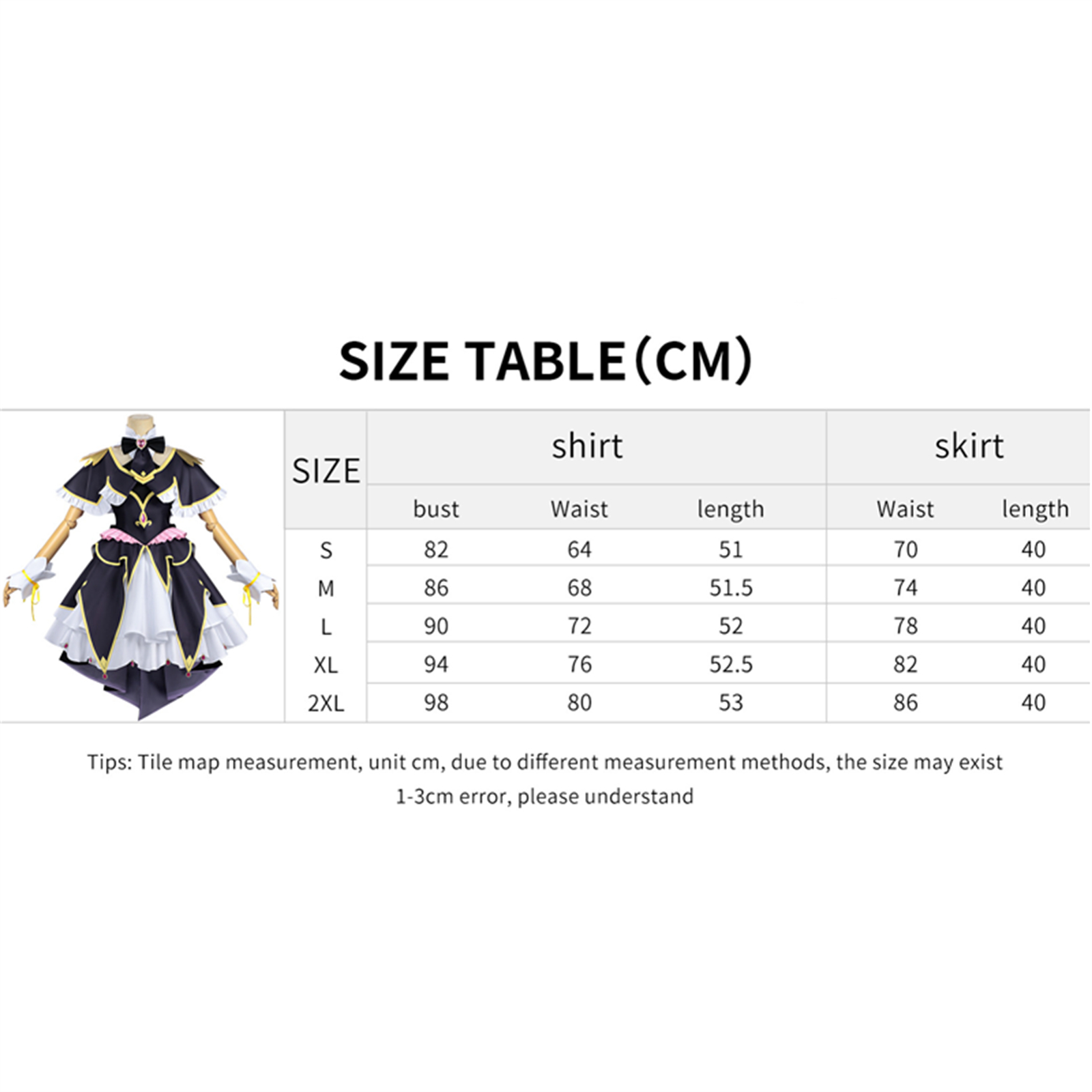 Kostum Cosplay Moria Ruruka Se - Anime Cosplay Black Girl ulasan dan harga
