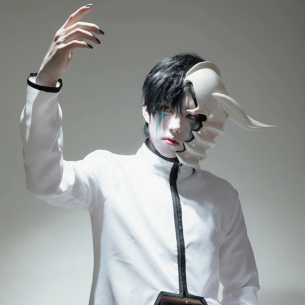 CosplayAnime Bleach Ulquiorra  - Cosplay Anime White Hair ulasan dan harga
