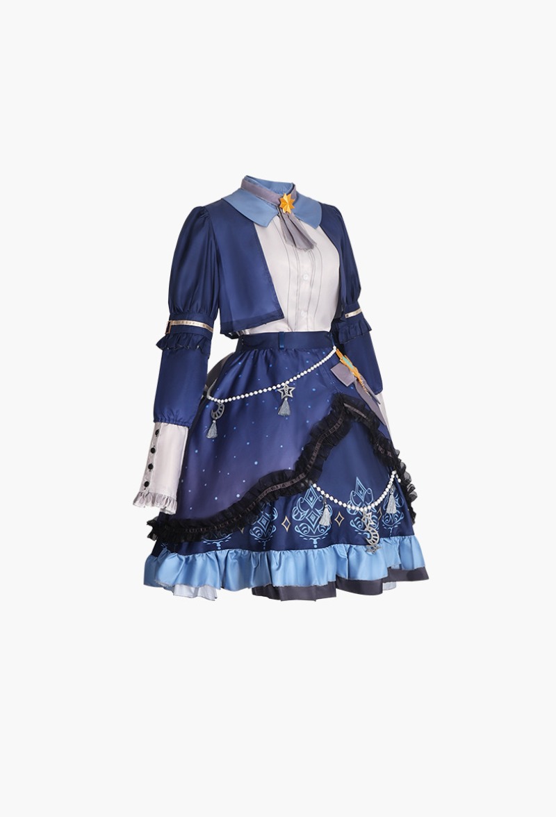 Gaun Warna-warni Bintang PJSK  - Anime Cosplay Japanese ulasan dan harga