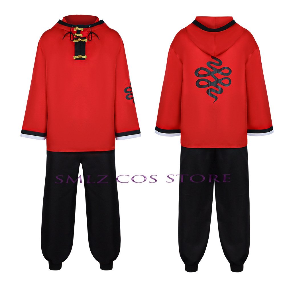 Kostum Manga Gokurakugai Anime - Anime Cosplay Red ulasan dan harga