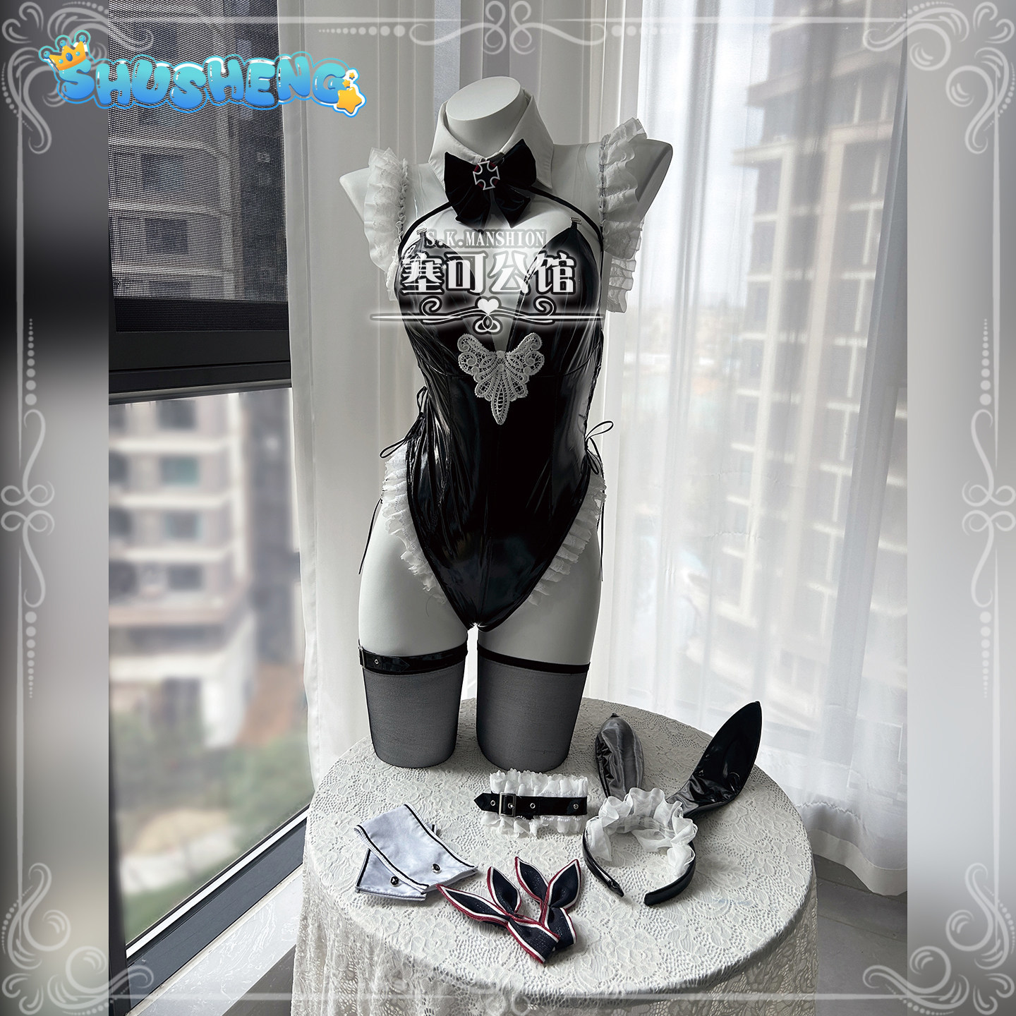 Kostum Cosplay Prinz Eugen Azu - Anime Cosplay Black Girl ulasan dan harga