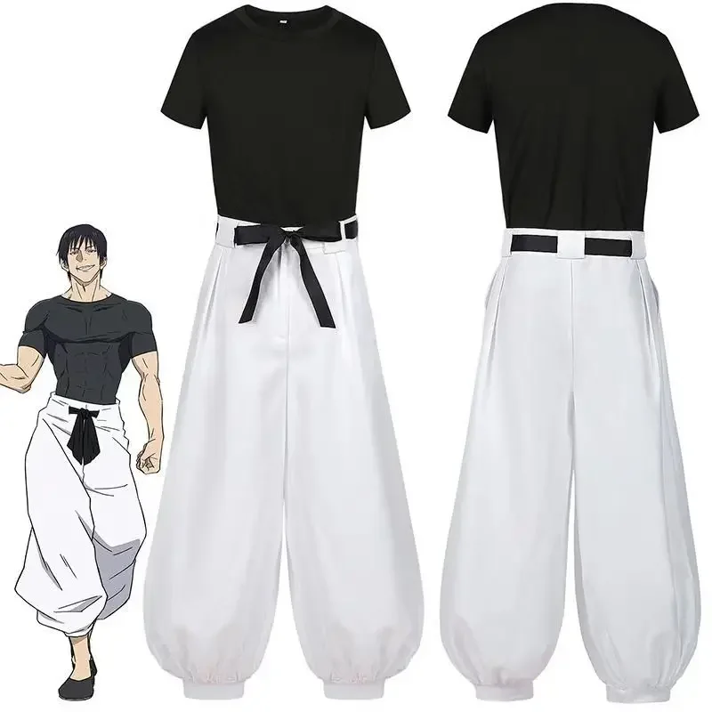 Kostum Cosplay Toji Fushiguro  - Jujutsu Kaisen Uniform ulasan dan harga