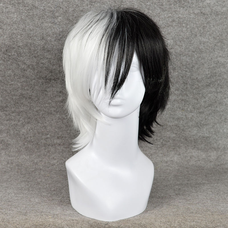 Wig Game Anime Danganronpa Ber - Cosplay Anime White Hair ulasan dan harga
