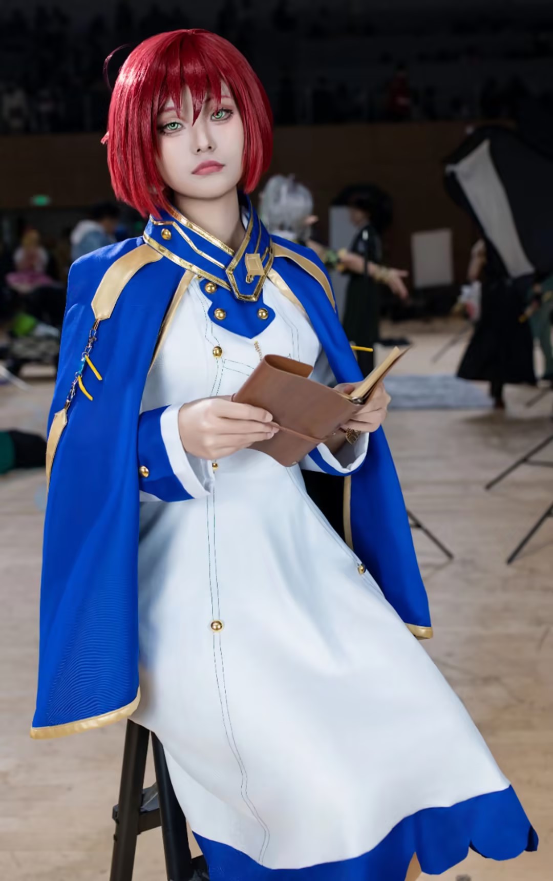 Kostum Cosplay Shirayuki Anime - Cosplay Anime White Hair ulasan dan harga