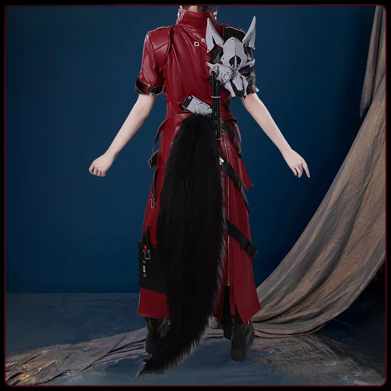 Kostum Cosplay Arknights Endfi - Anime Cosplay Red ulasan dan harga