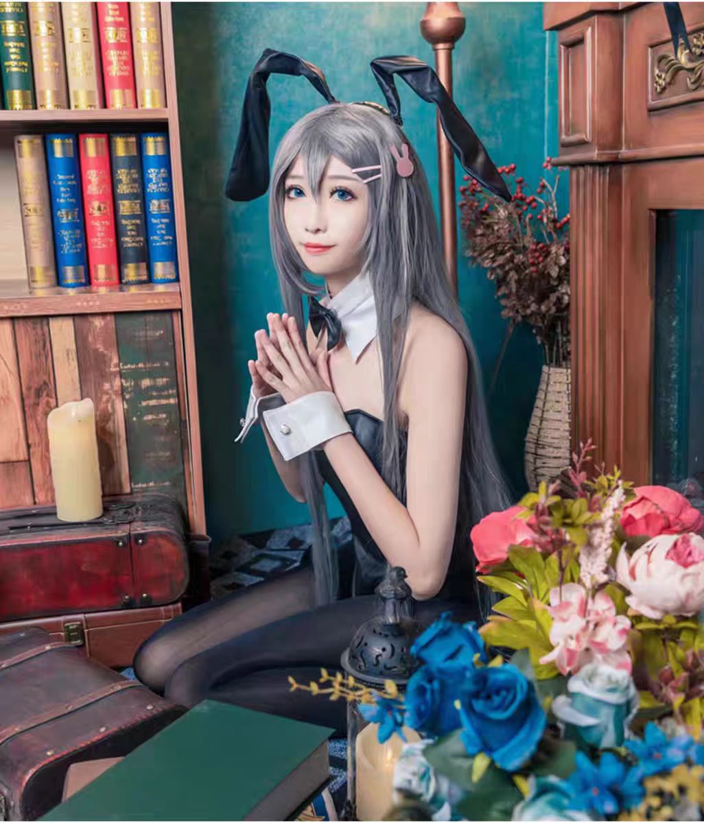 Kostum Cosplay Gadis Kelinci S - Anime Cosplay Girls ulasan dan harga