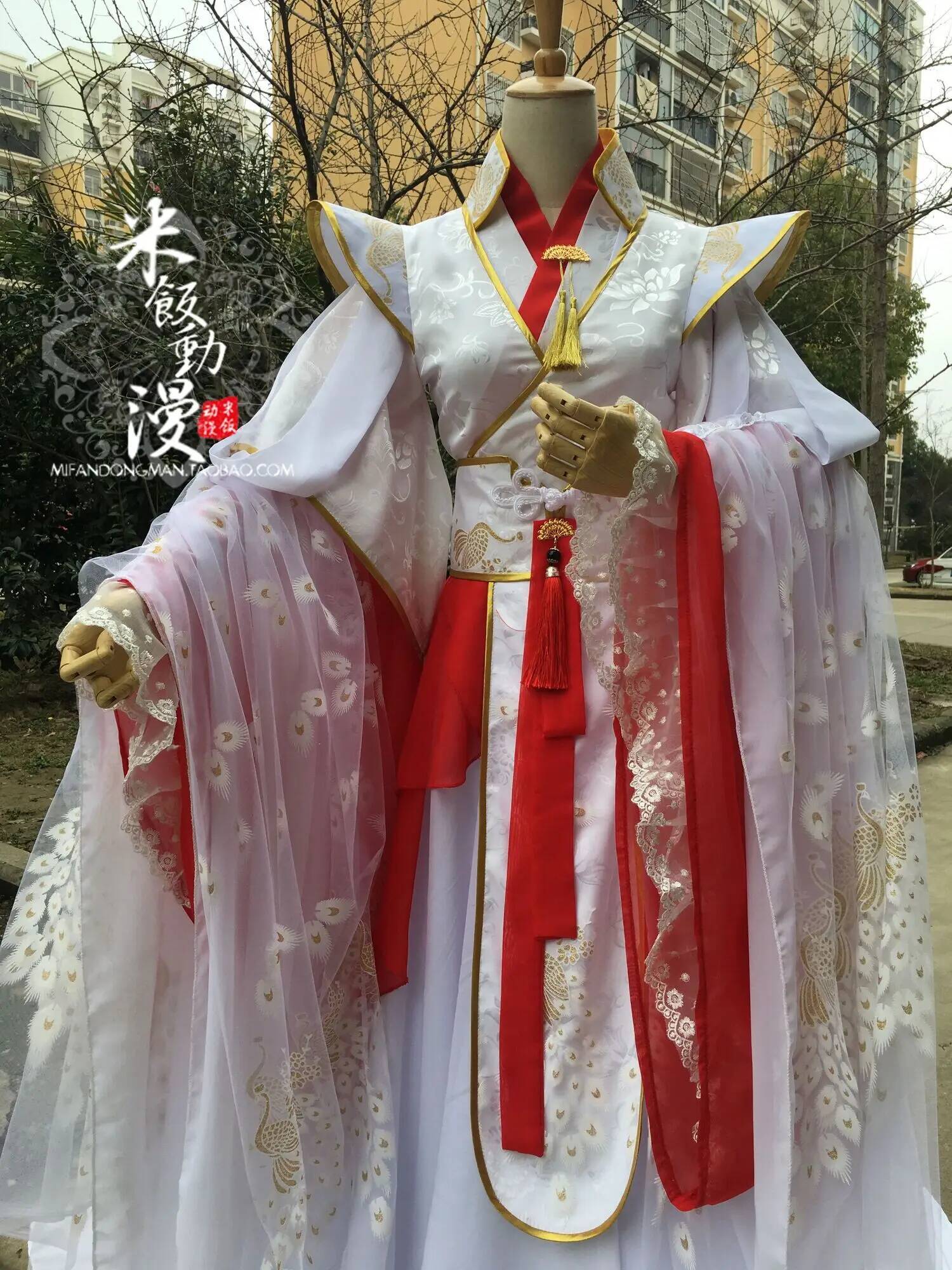 Kostum Cosplay Hanfu Putera Yu - Anime Cosplay Red ulasan dan harga