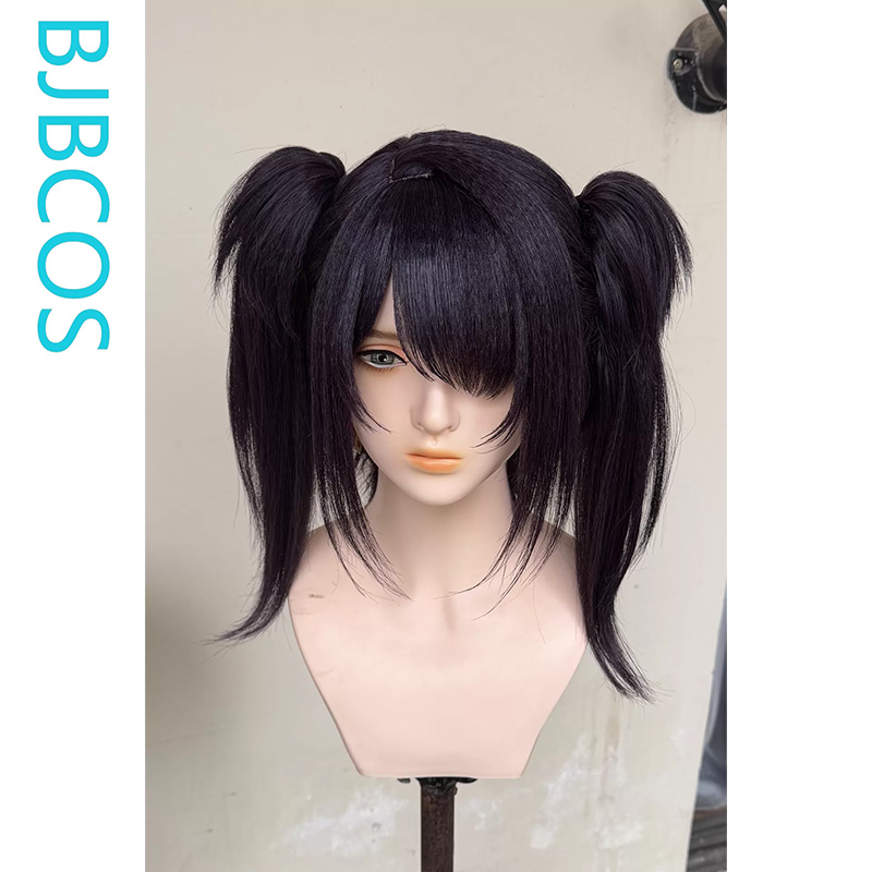 Wig Bergaya ‌ Wig Cosplay Ame  - Anime Cosplay Black Girl ulasan dan harga