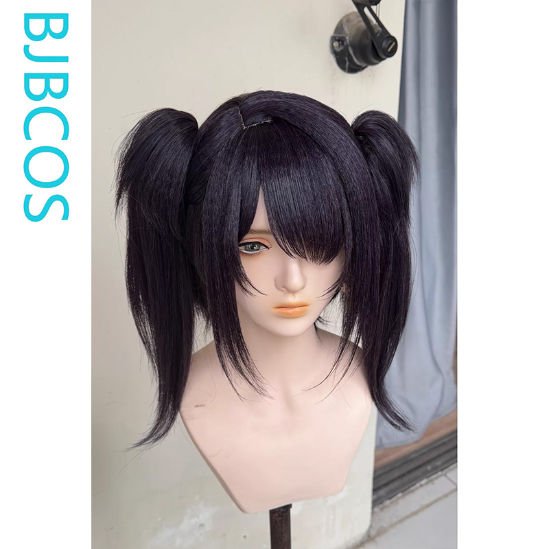 Wig Bergaya ‌ Wig Cosplay Ame  - Anime Cosplay Black Girl ulasan dan harga