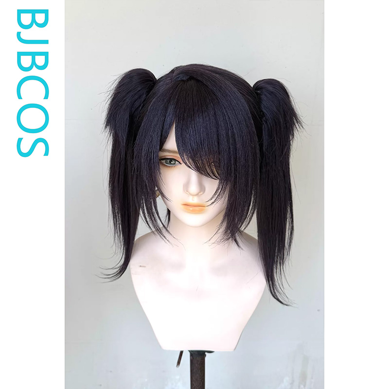 Wig Bergaya ‌ Wig Cosplay Ame  - Anime Cosplay Black Girl ulasan dan harga
