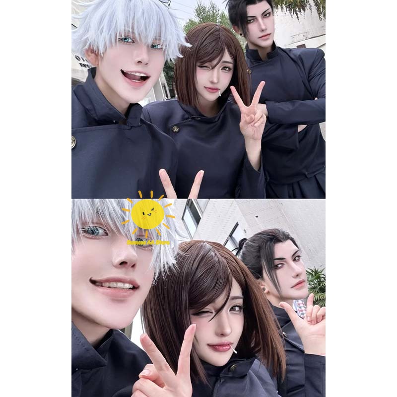 Kostum Cosplay Anime Shoko Iei - Jujutsu Kaisen Uniform ulasan dan harga