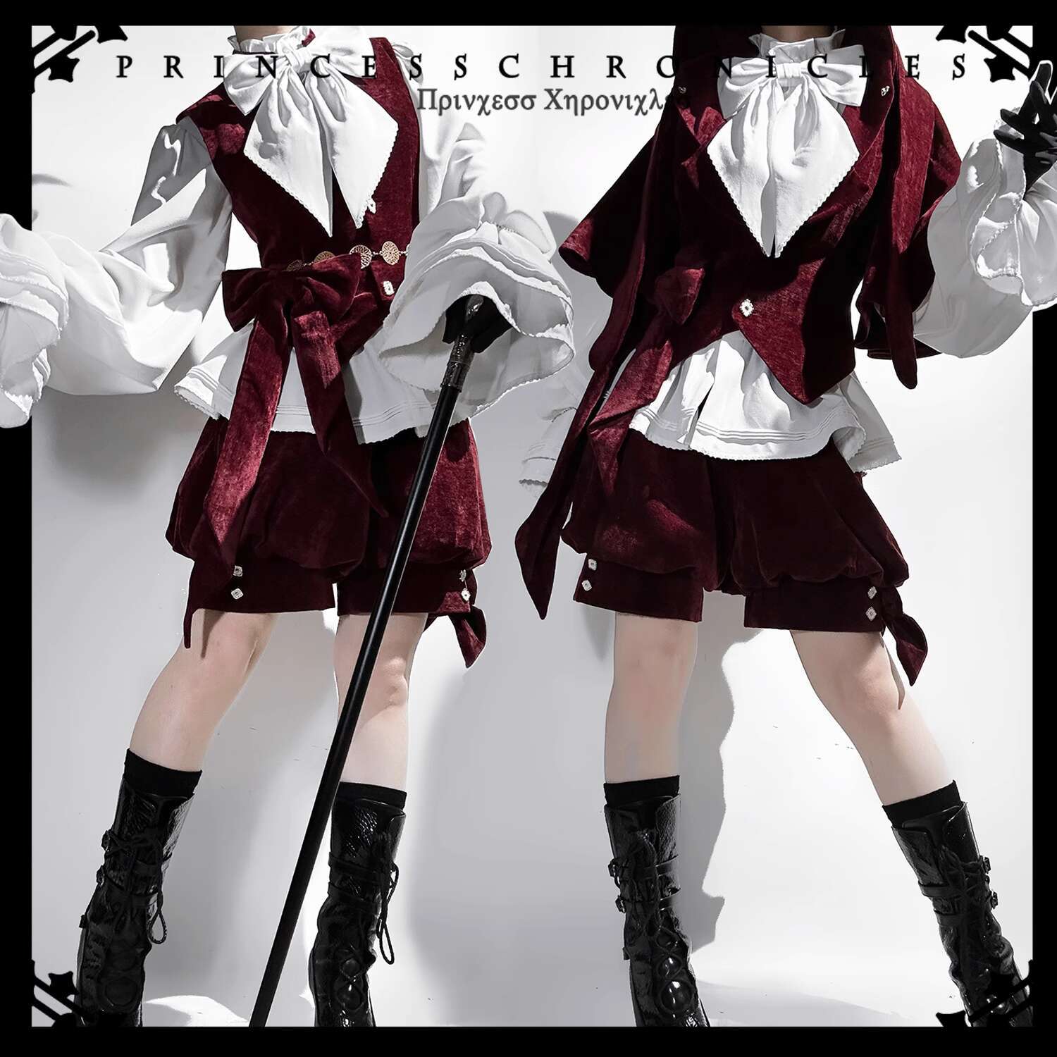 Rompi Pendek Merah Lucu Bergay - Anime Cosplay Red ulasan dan harga