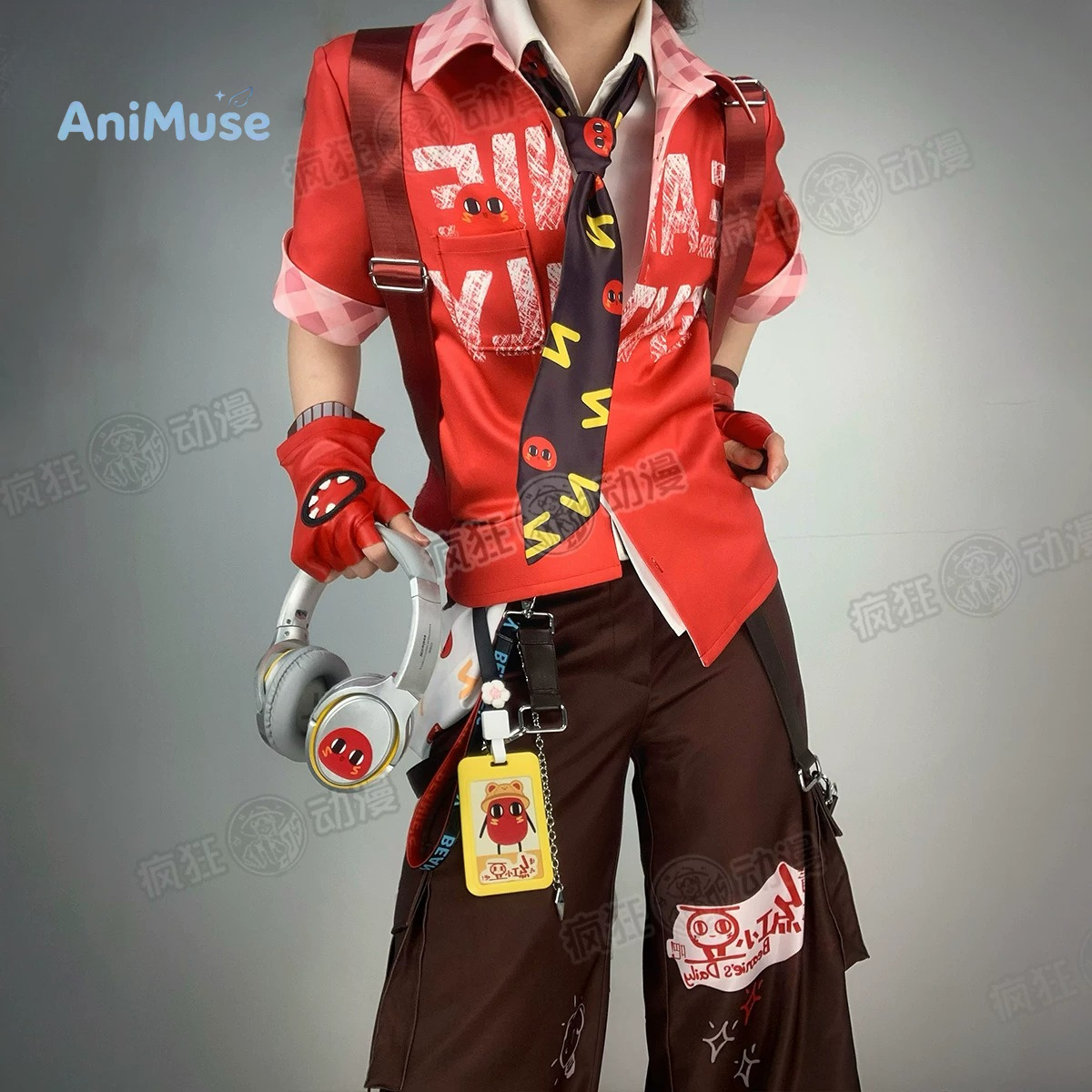 Game Identity V Investigator K - Anime Cosplay Red ulasan dan harga