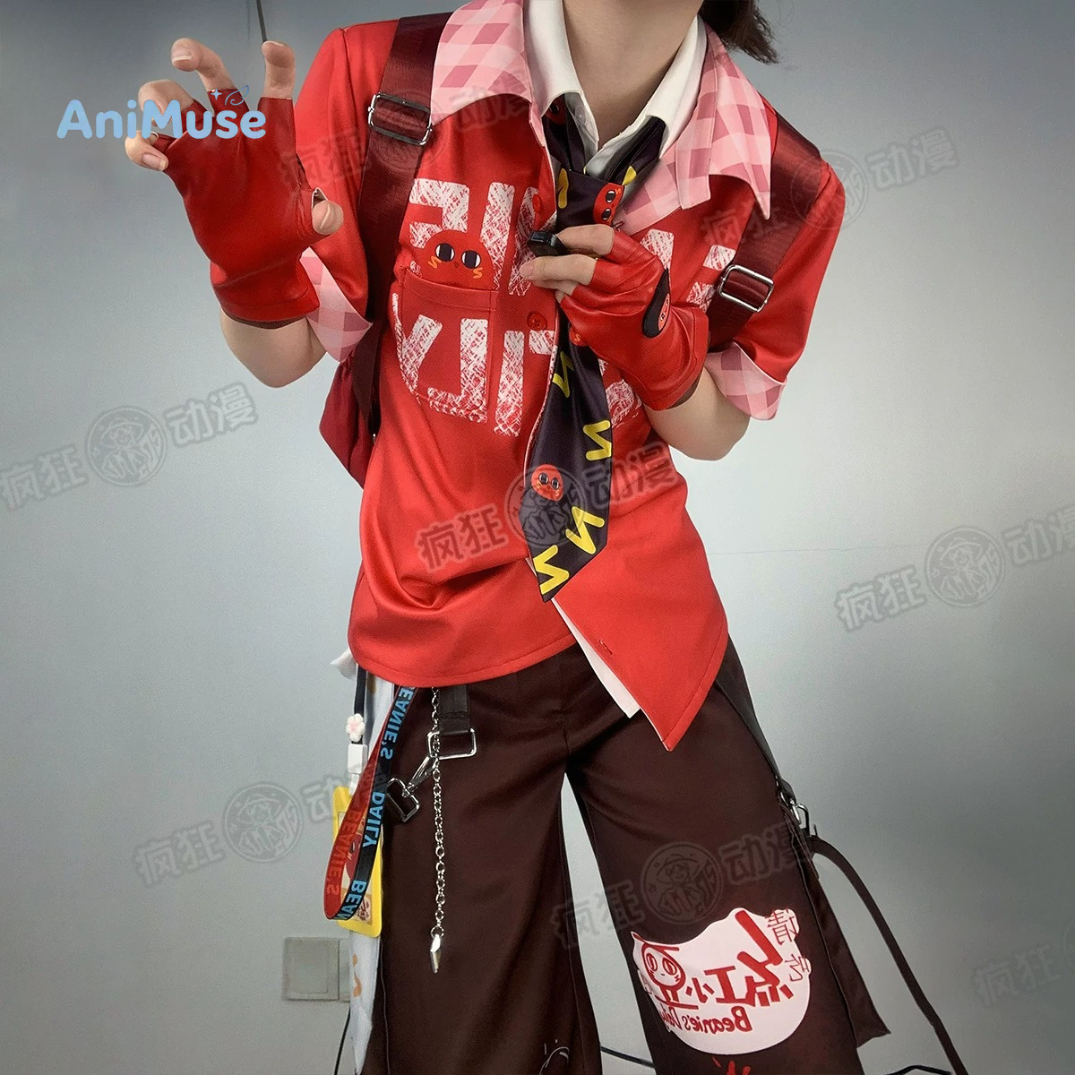 Game Identity V Investigator K - Anime Cosplay Red ulasan dan harga