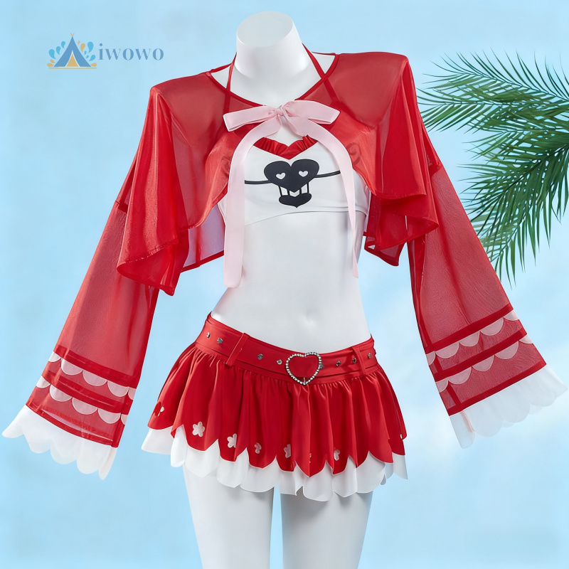 Kostum Putri Hantu Cosplay Ani - Anime Cosplay Red ulasan dan harga