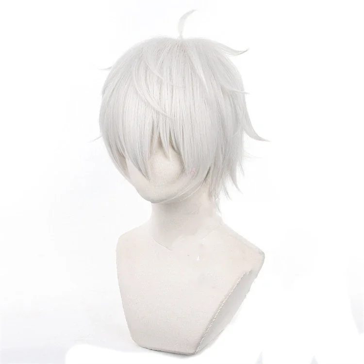 Wig Cosplay Anime Seishiro Nag - Cosplay Anime White Hair ulasan dan harga
