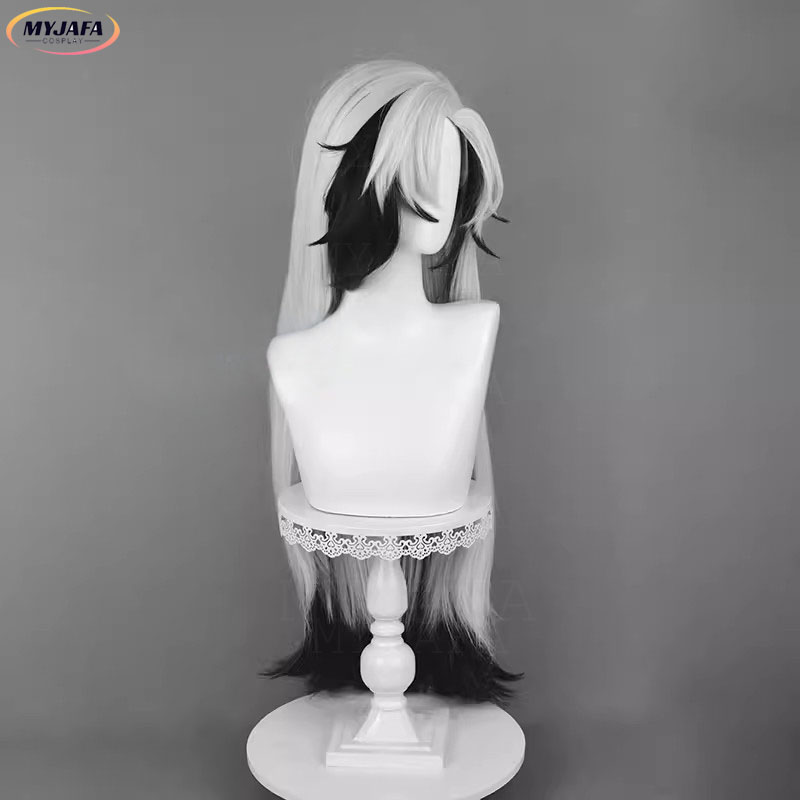 Wig Cosplay Boothill Kualitas  - Cosplay Anime White Hair ulasan dan harga