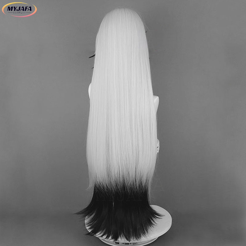 Wig Cosplay Boothill Kualitas  - Cosplay Anime White Hair ulasan dan harga