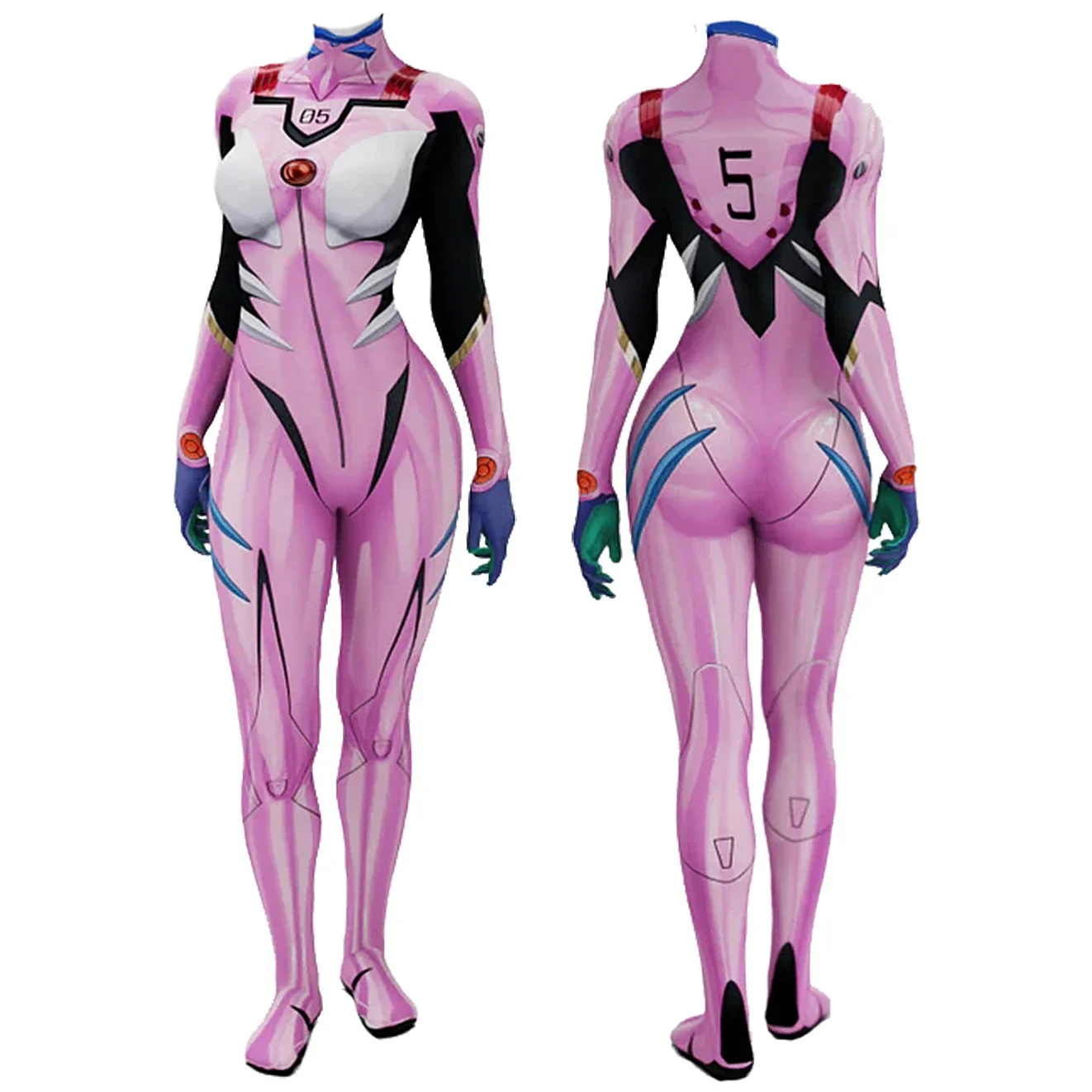 Kostum Cosplay Anime EVA 05 Ma - Anime Cosplay Girls ulasan dan harga