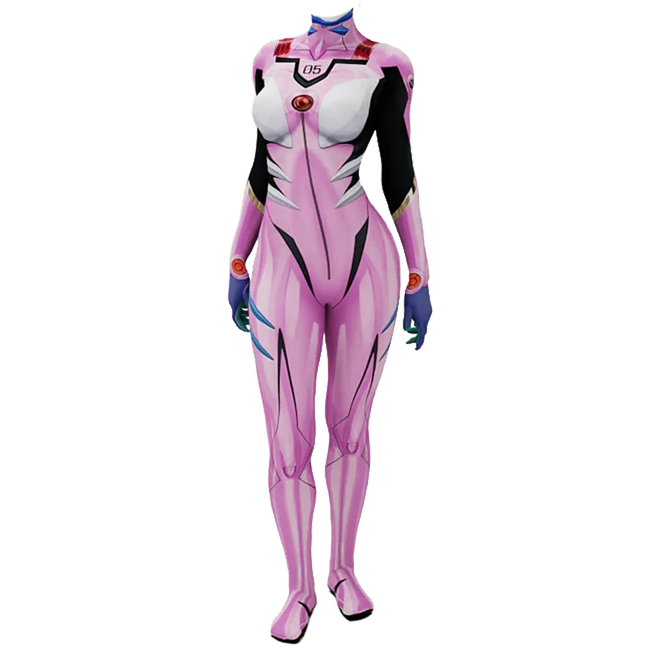 Kostum Cosplay Anime EVA 05 Ma - Anime Cosplay Girls ulasan dan harga