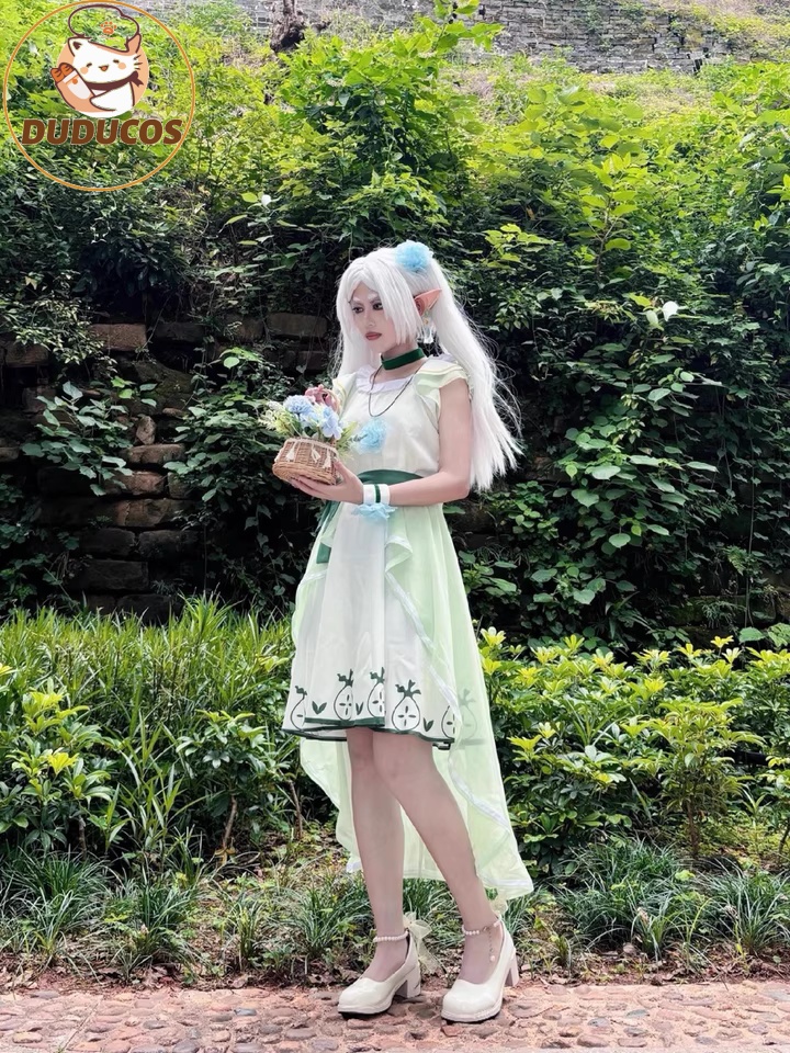 Anime Frieren: Kostum Cosplay  - Anime Cosplay Mujer ulasan dan harga