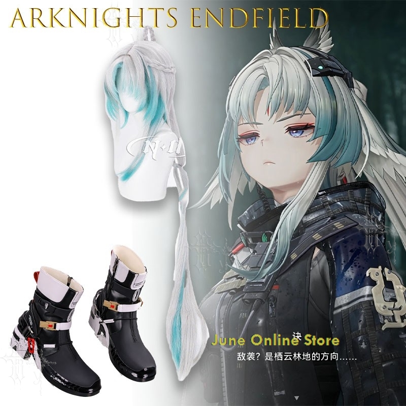 Kostum Cosplay Anime Arknights - Cosplay Anime White Hair ulasan dan harga