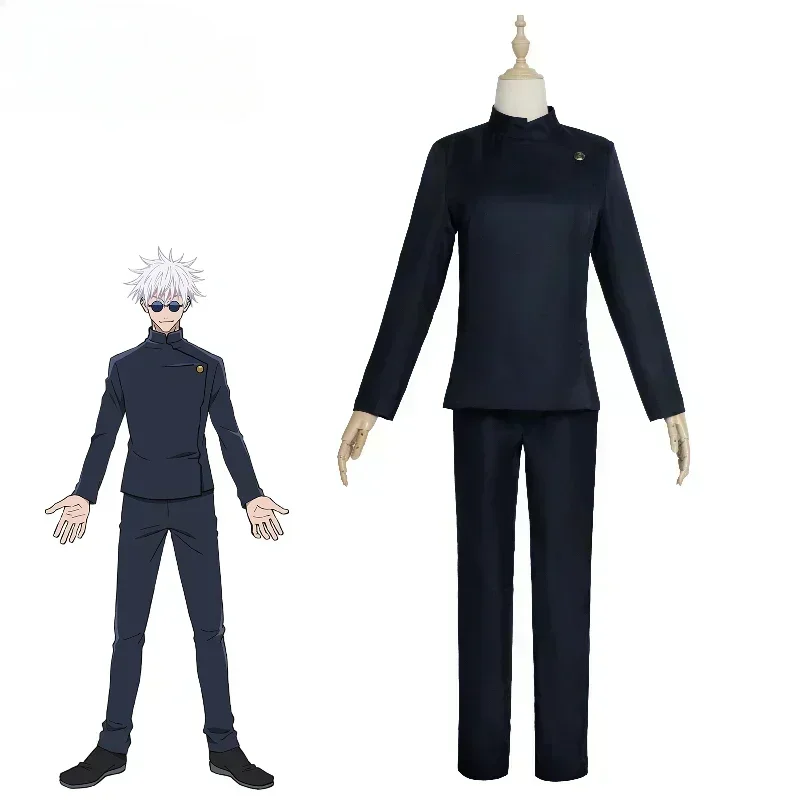 Kostum cosplay Gojo Satoru ani - Jujutsu Kaisen Uniform ulasan dan harga