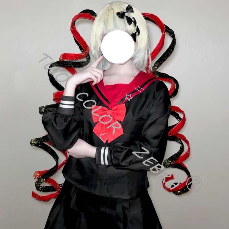 Kostum Cosplay Needy Girl Over - Anime Cosplay Black Girl ulasan dan harga