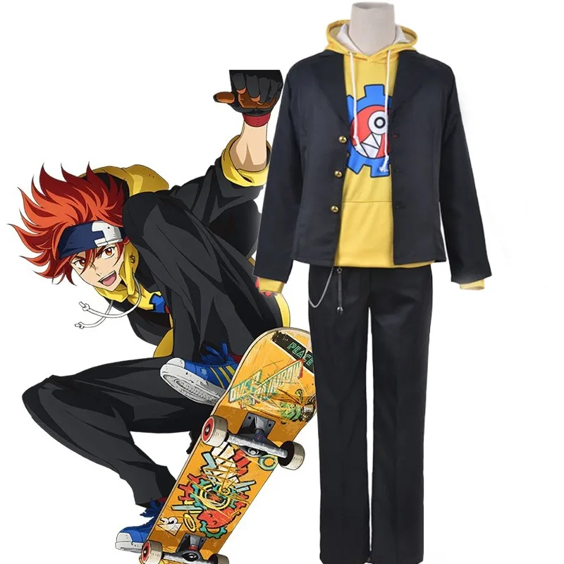 Kostum Cosplay SK8 The Infinit - Anime Cosplay Black Girl ulasan dan harga