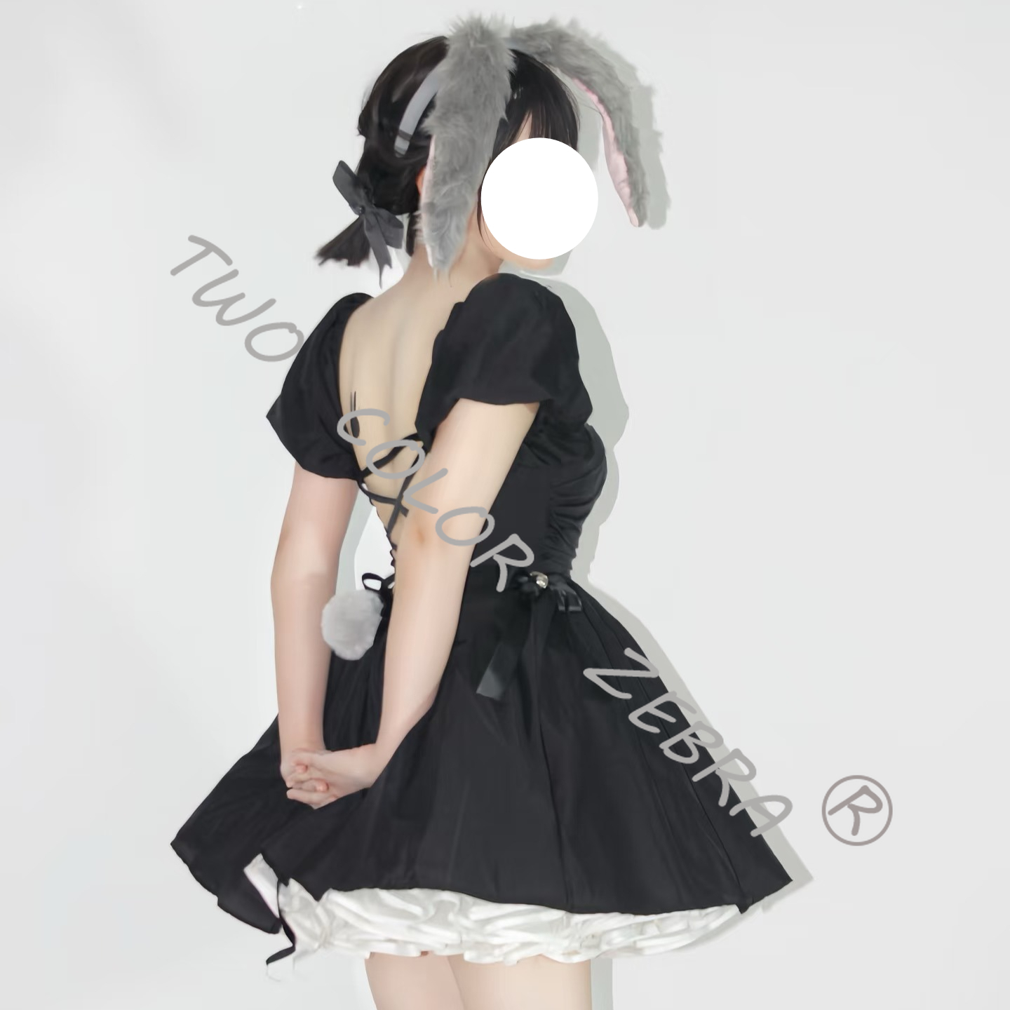 Kostum Cosplay Sua Sweet Bunny - Anime Cosplay Black Girl ulasan dan harga