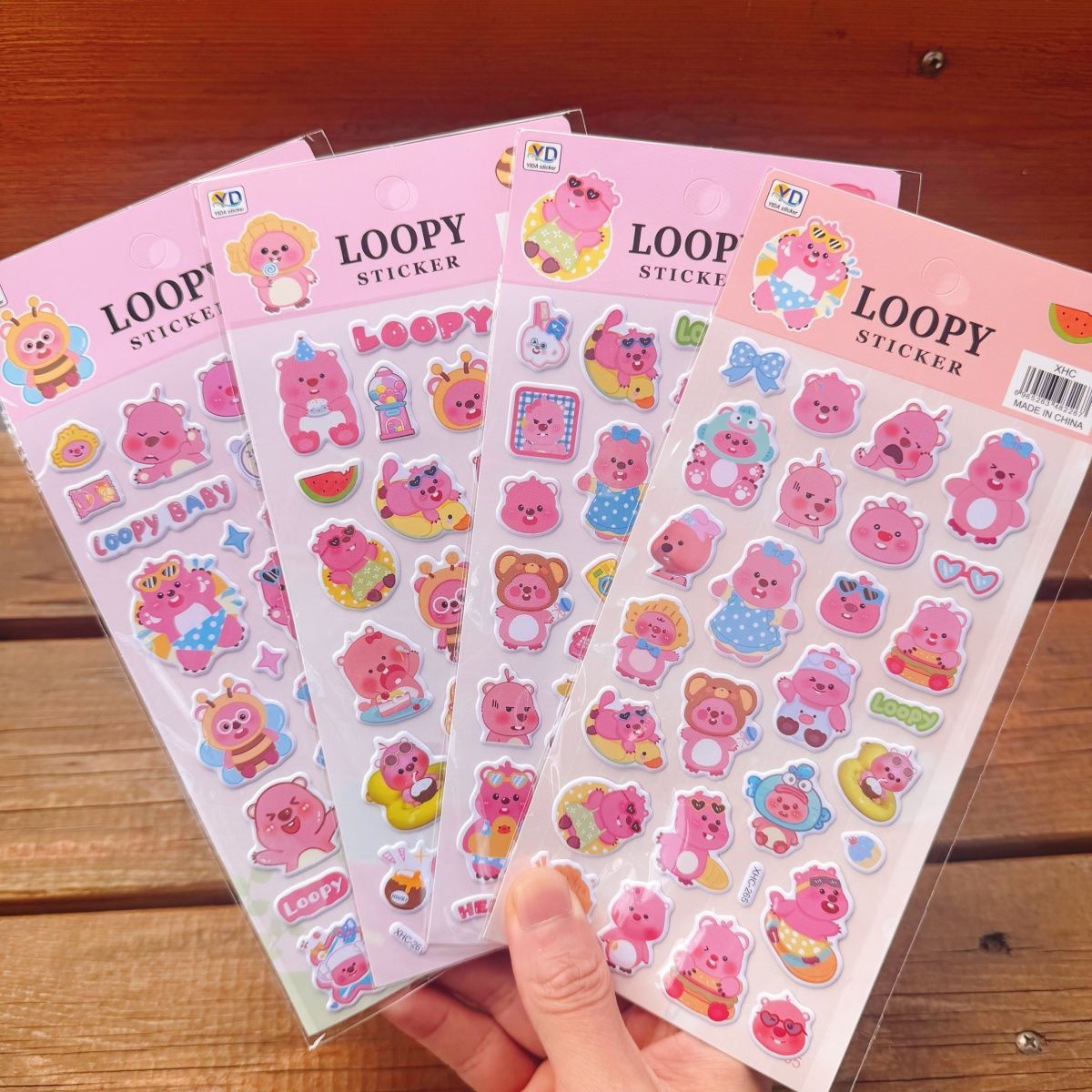 Stiker Busa 3D Lucu Loopy Anim - Anime Cosplay Roleplay ulasan dan harga