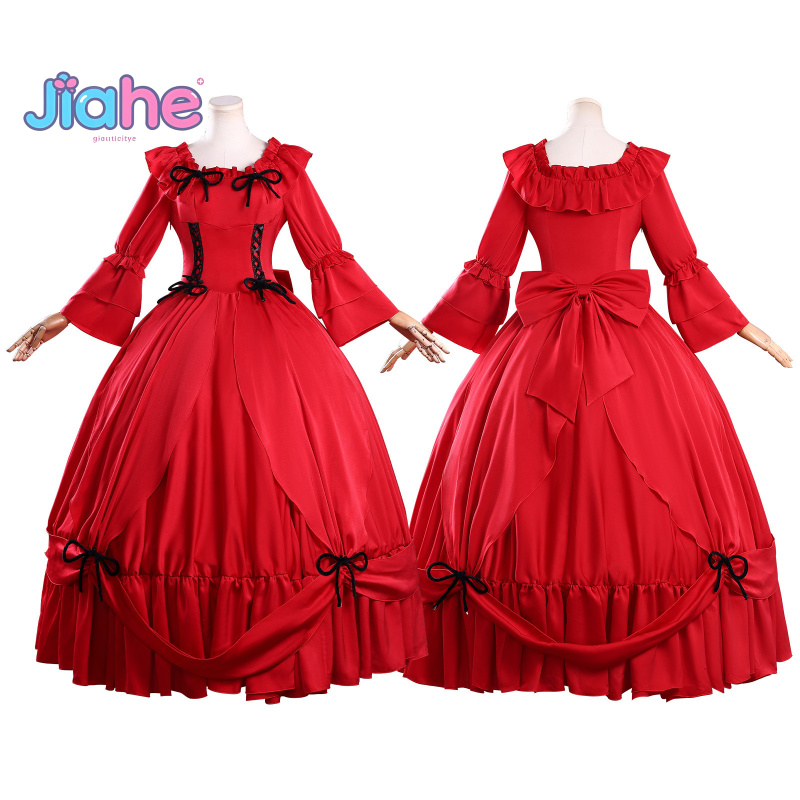 Kostum Cosplay Scarlett, Apaka - Anime Cosplay Red ulasan dan harga