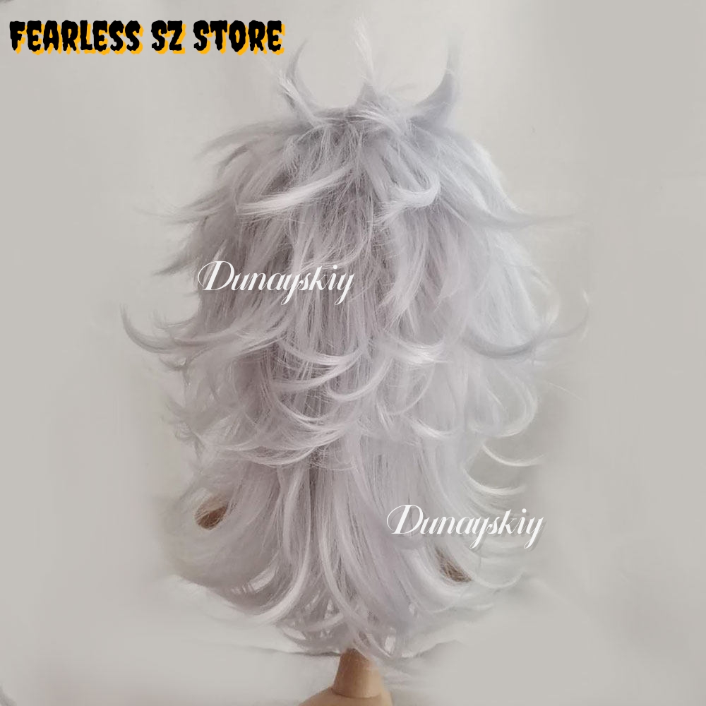 Kostum Cosplay Dorohedoro Noi  - Cosplay Anime White Hair ulasan dan harga